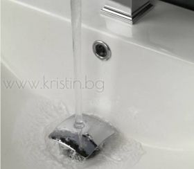 Витло за сифон с клик-клак  система - голям ринг, квадрат