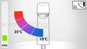 Hansgrohe Focus 100, стоящ смесител за мивка 31621000 със студен старт