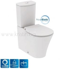 Моноблок Connect Air Arc Aquablade,  плътно прилепнал до стената