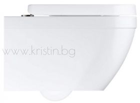 Конзолна тоалетна чиния Grohe Euro Ceramic, с капак с плавно затваряне