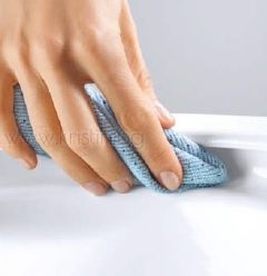 Конзолна тоалетна чиния Grohe Euro Ceramic, с покритие Pureguard и капак с плавно затваряне