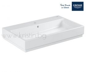 Cube Ceramic 80 см- мивка за монтаж върху плот