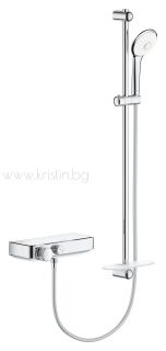 Grohe Grohtherm SmartControl Euphoria 110, с тръбно окачване 900 мм