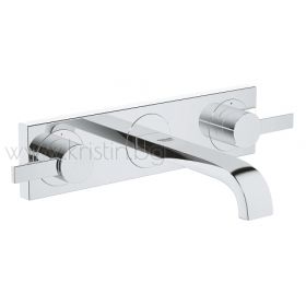 Grohe Allure тридупков смесител за вграждане за мивка с чучур 172 мм