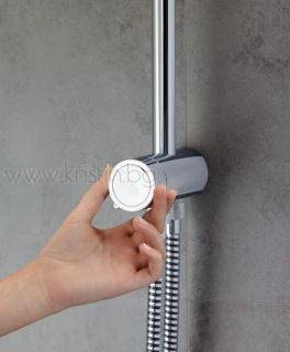 Душ система Grohe New Tempesta System 250 и термостат Grohtherm 2000