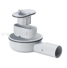 Линеен сифон Viega Advantix Flat 750-1200 мм, нисък, комплект с решетка ER10 и рамка Standard