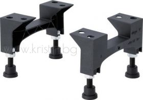 Линеен сифон Viega Advantix Flat 750-1200 мм, нисък, комплект с решетка ER10 и рамка Standard