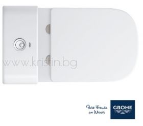 Моноблок Grohe Euro Ceramic 39338000 комплект с тоалетно казанче с долно водоподаване и капак с плавно затваряне
