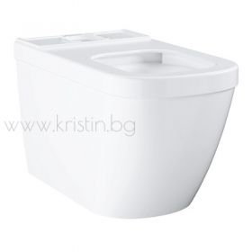 Моноблок Grohe Euro Ceramic  39338000,комплект с тоалетно казанче 393333000 със странично водоподаване и капак с метални панти 39331000