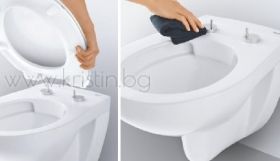 Конзолна тоалетна чиния Bau Ceramic