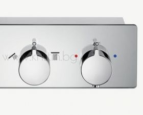 Душ система с термостат Hansgrohe Showertablet 350, душ пита Raindance E 300 и ръчен душ Raindance Select S 120