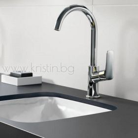 Hansgrohe Logis 210, стоящ смесител за мивка с подвижен чучур